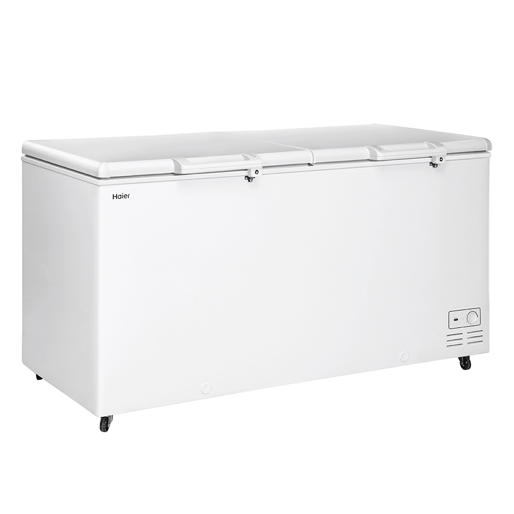 Haier 325 L Combo Chest Freezer with Two Separate Compartments 